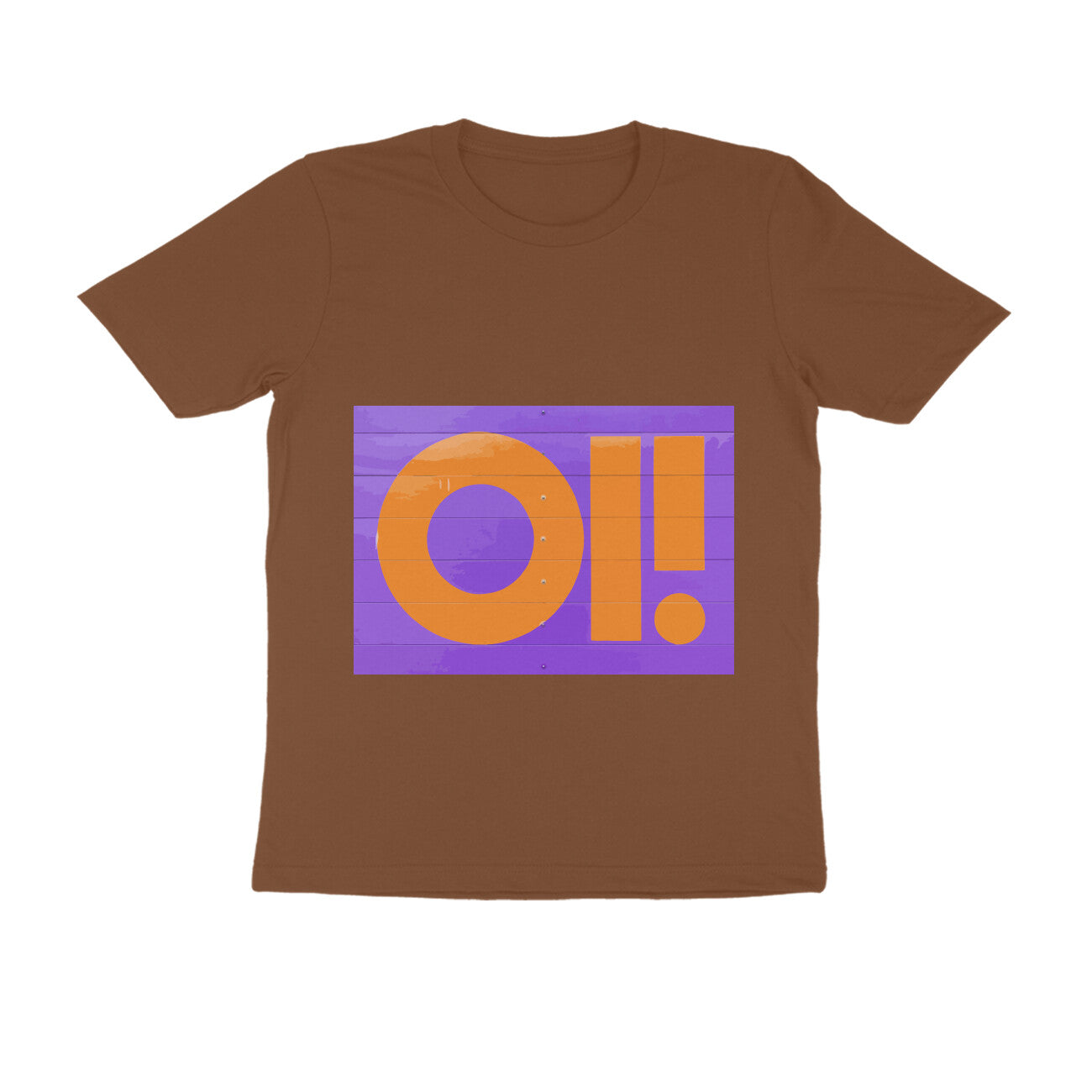 Half Sleeve Round Neck T-Shirt - Oi puraidoprints