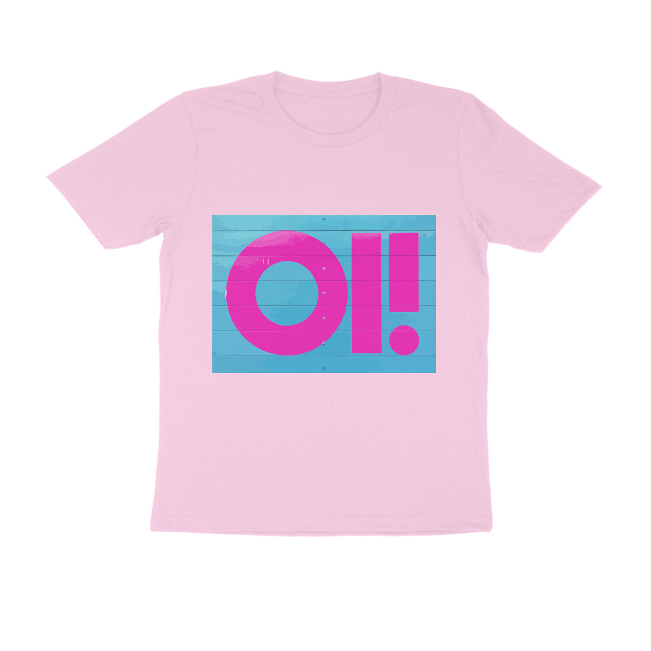 Half Sleeve Round Neck T-Shirt - Oi puraidoprints