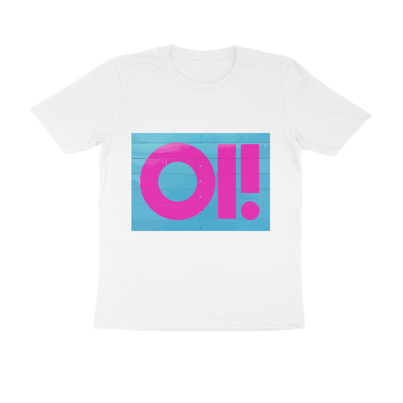 Half Sleeve Round Neck T-Shirt - Oi puraidoprints