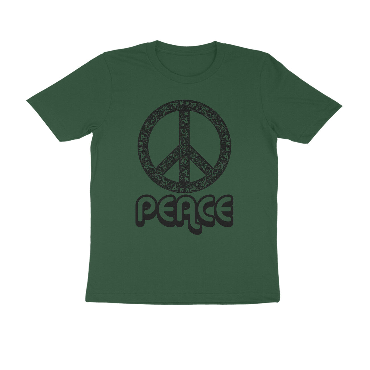 Half Sleeve Round Neck T-Shirt β Peace puraidoprints