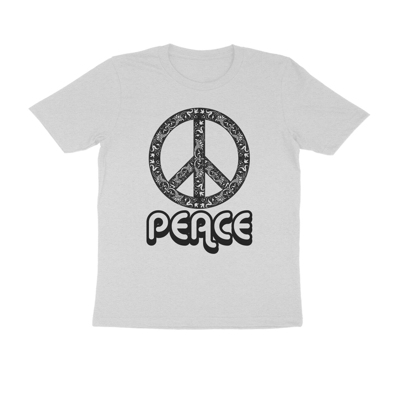Half Sleeve Round Neck T-Shirt β Peace puraidoprints