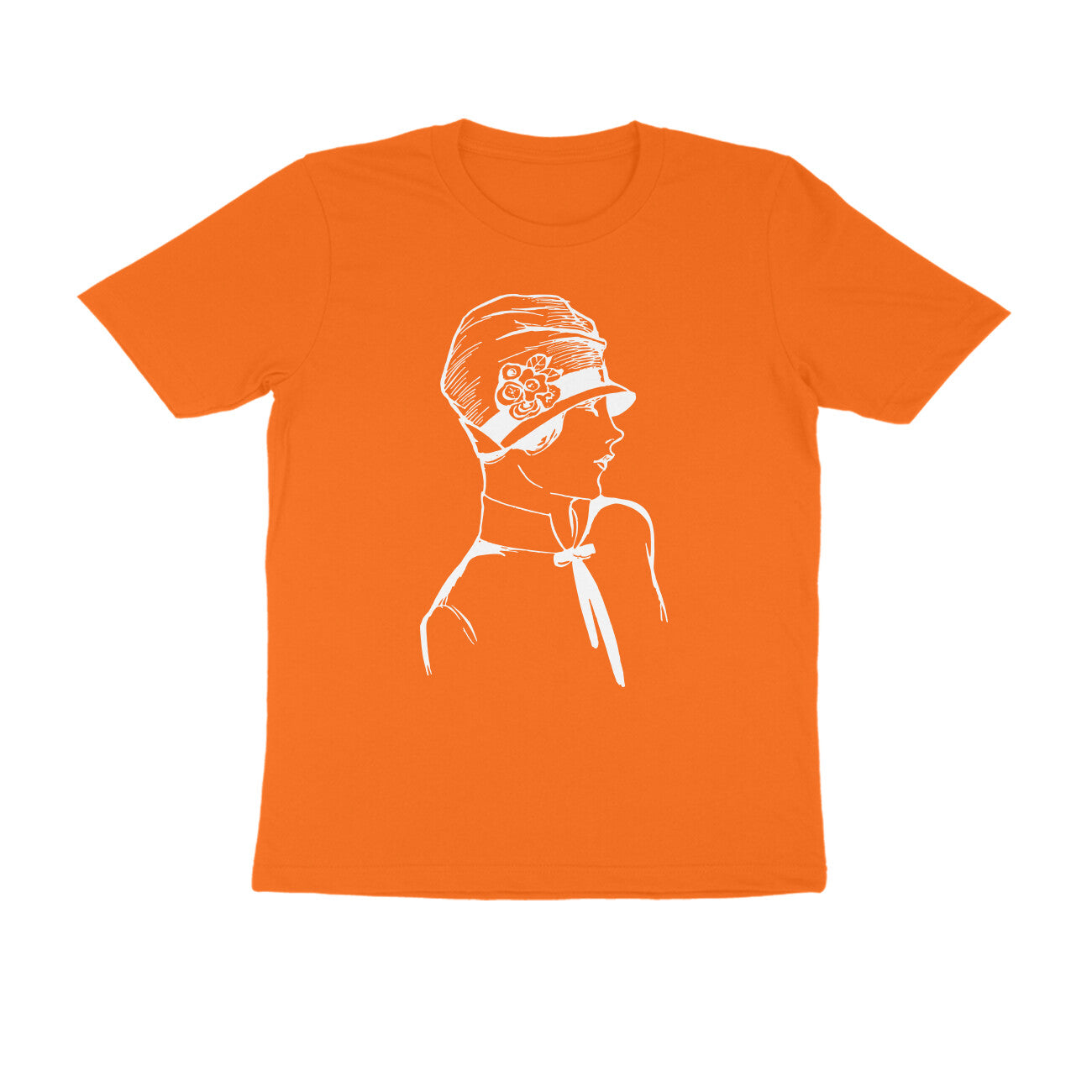 Half Sleeve Round Neck T-Shirt β Retro β Classy - Woman puraidoprints