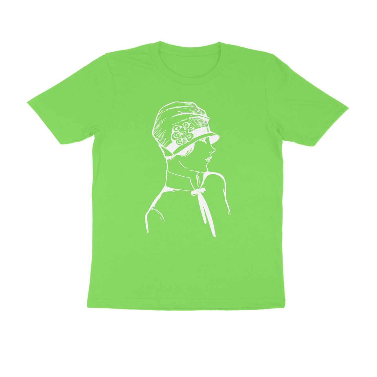 Half Sleeve Round Neck T-Shirt β Retro β Classy - Woman puraidoprints