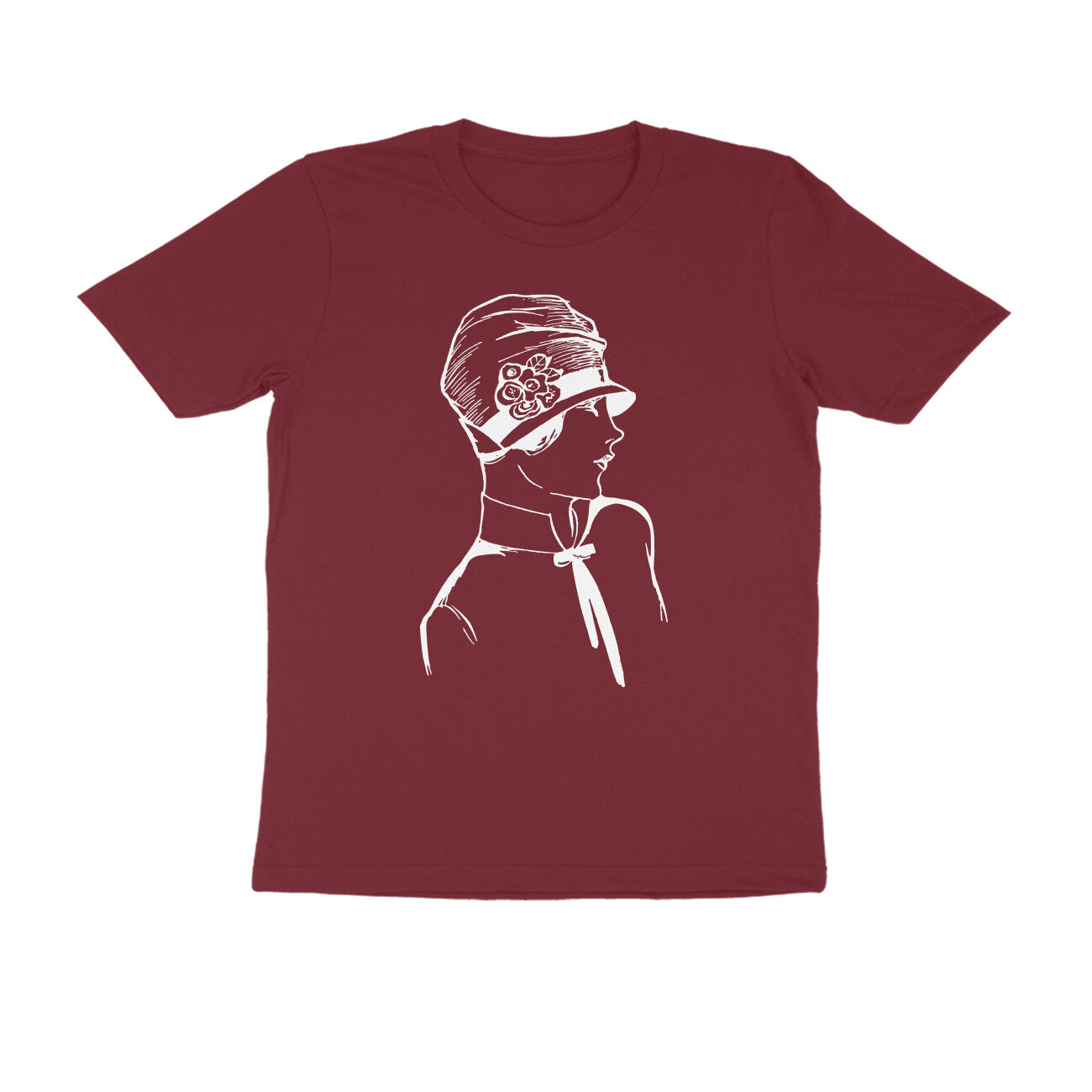 Half Sleeve Round Neck T-Shirt β Retro β Classy - Woman puraidoprints