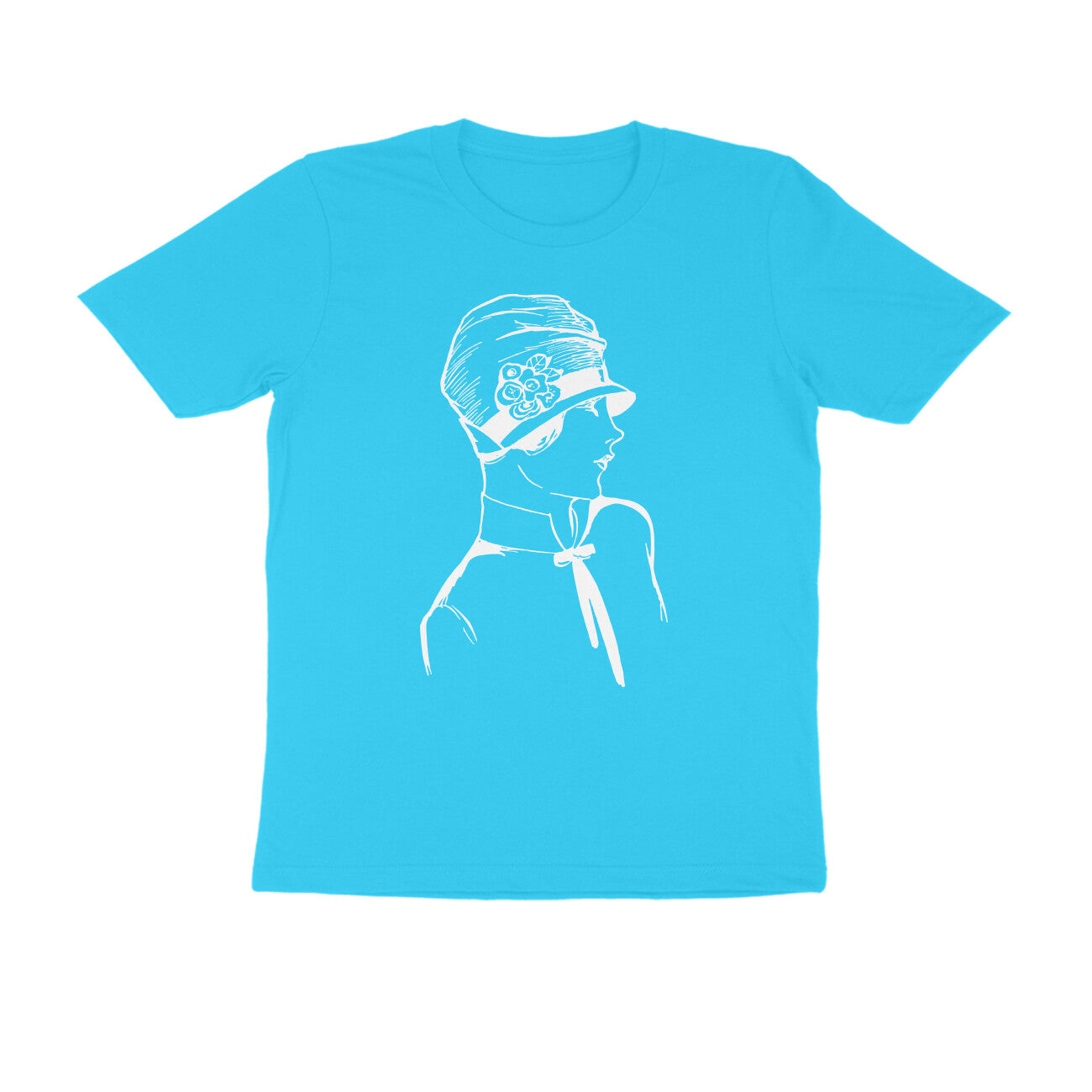 Half Sleeve Round Neck T-Shirt β Retro β Classy - Woman puraidoprints