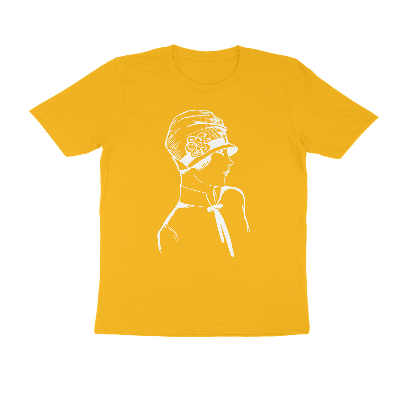 Half Sleeve Round Neck T-Shirt β Retro β Classy - Woman puraidoprints