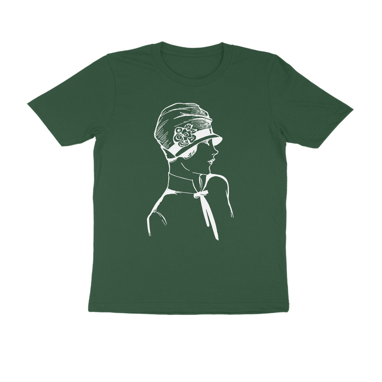 Half Sleeve Round Neck T-Shirt β Retro β Classy - Woman puraidoprints
