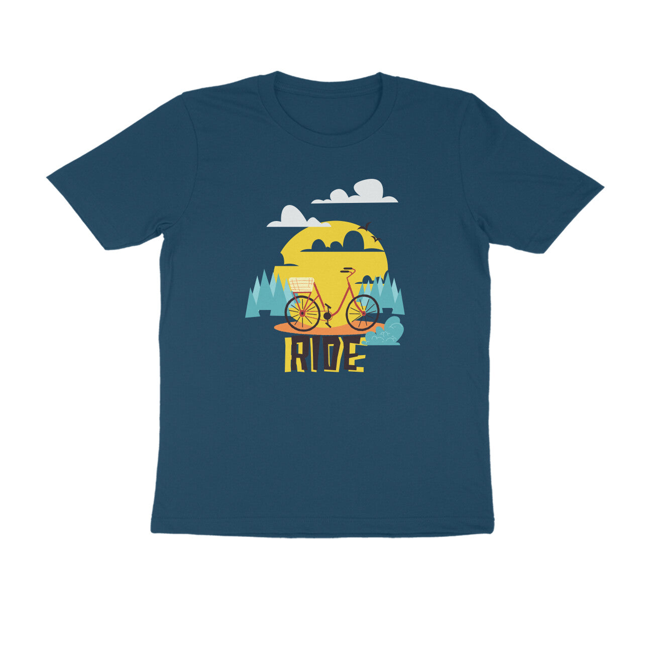 Half Sleeve Round Neck T-Shirt β Ride 2 puraidoprints