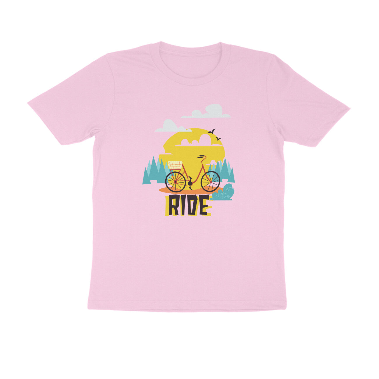 Half Sleeve Round Neck T-Shirt β Ride 2 puraidoprints