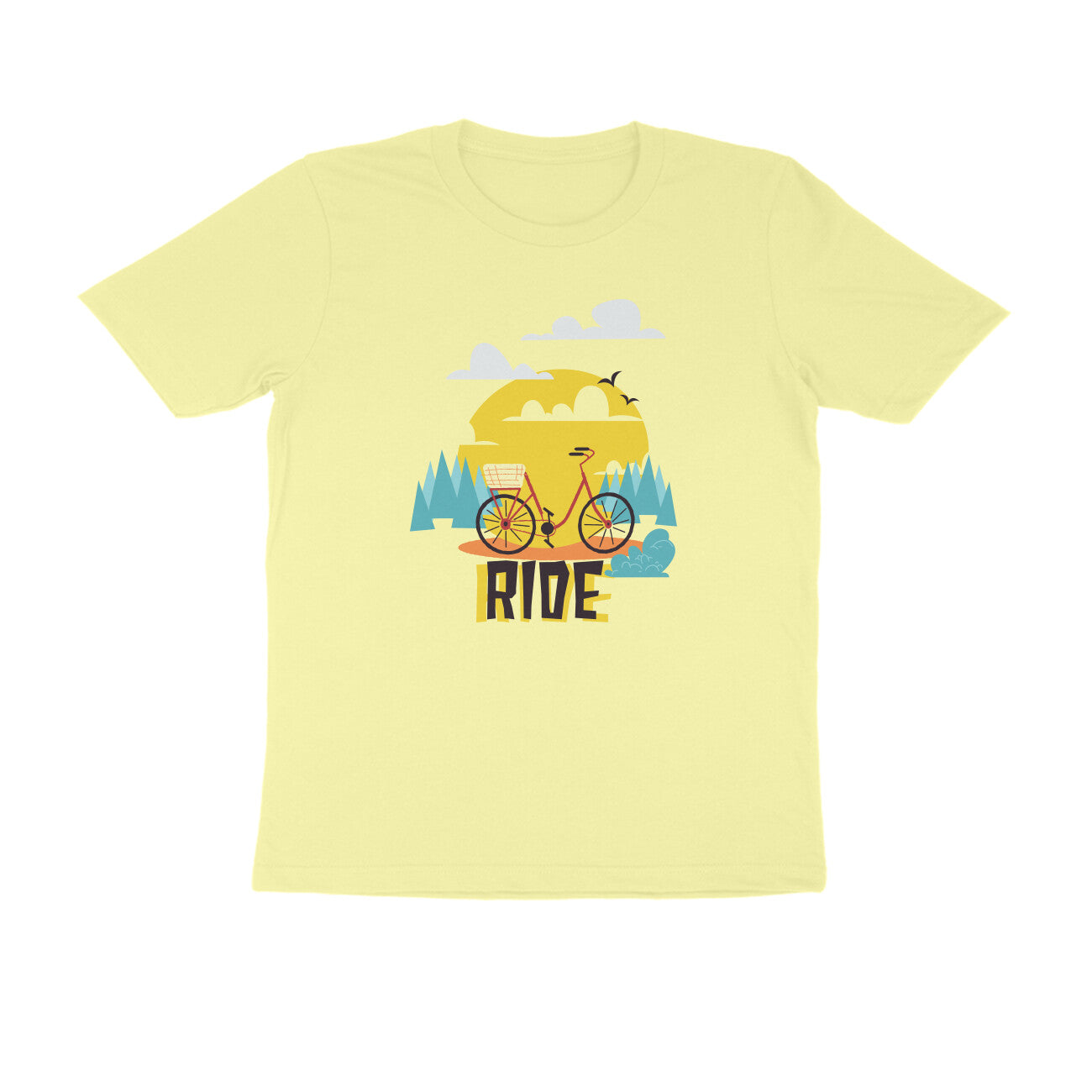 Half Sleeve Round Neck T-Shirt β Ride 2 puraidoprints