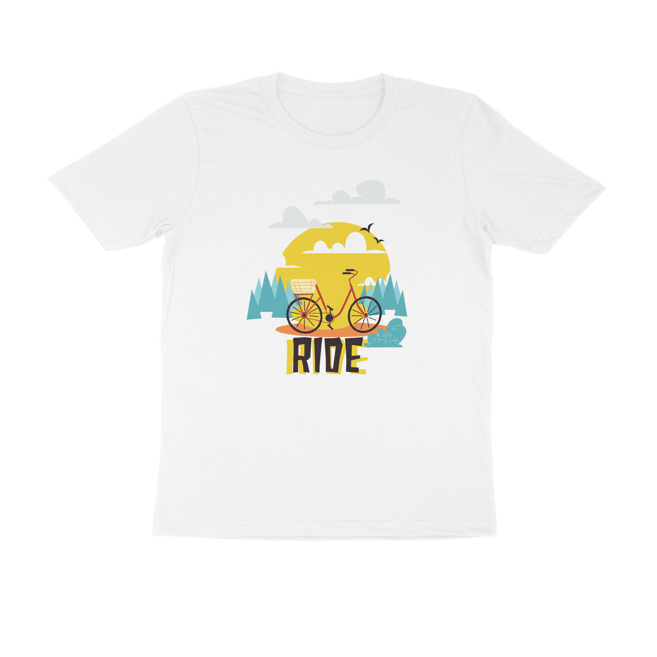 Half Sleeve Round Neck T-Shirt β Ride 2 puraidoprints