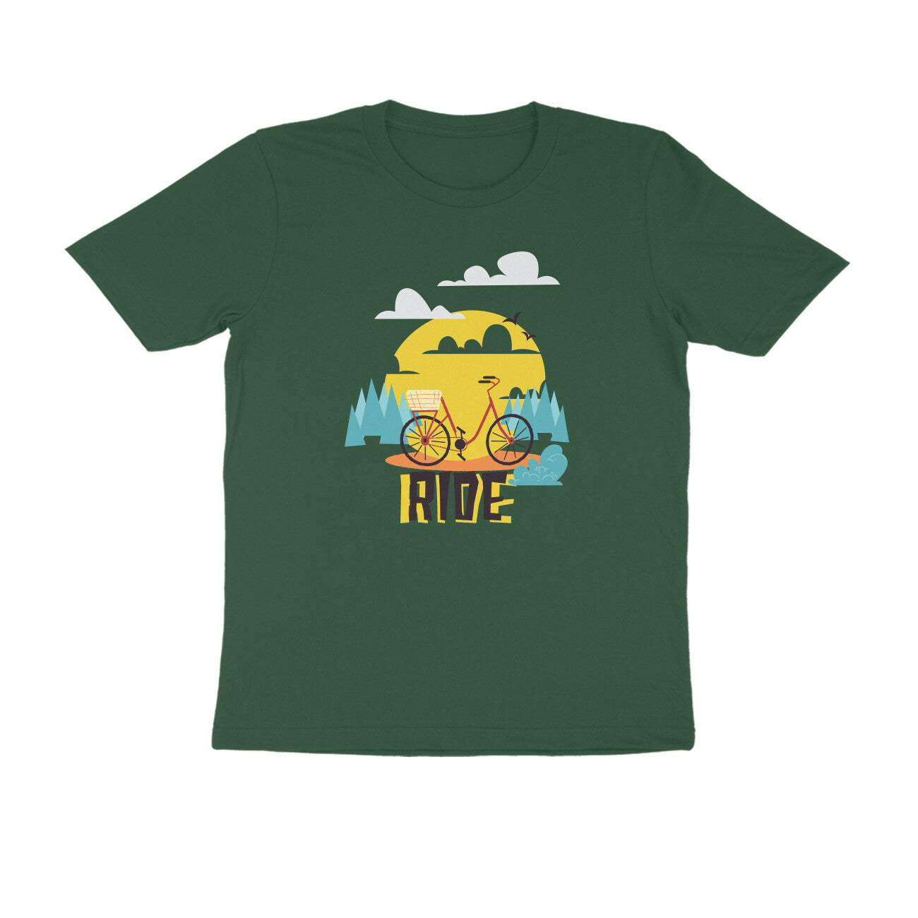 Half Sleeve Round Neck T-Shirt β Ride 2 puraidoprints