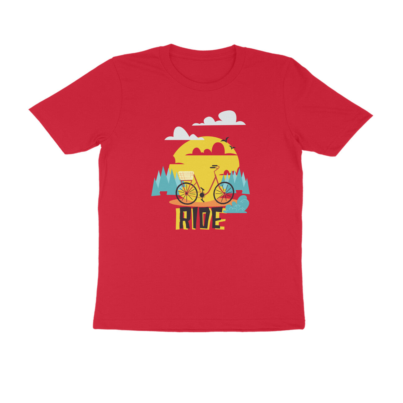 Half Sleeve Round Neck T-Shirt β Ride 2 puraidoprints