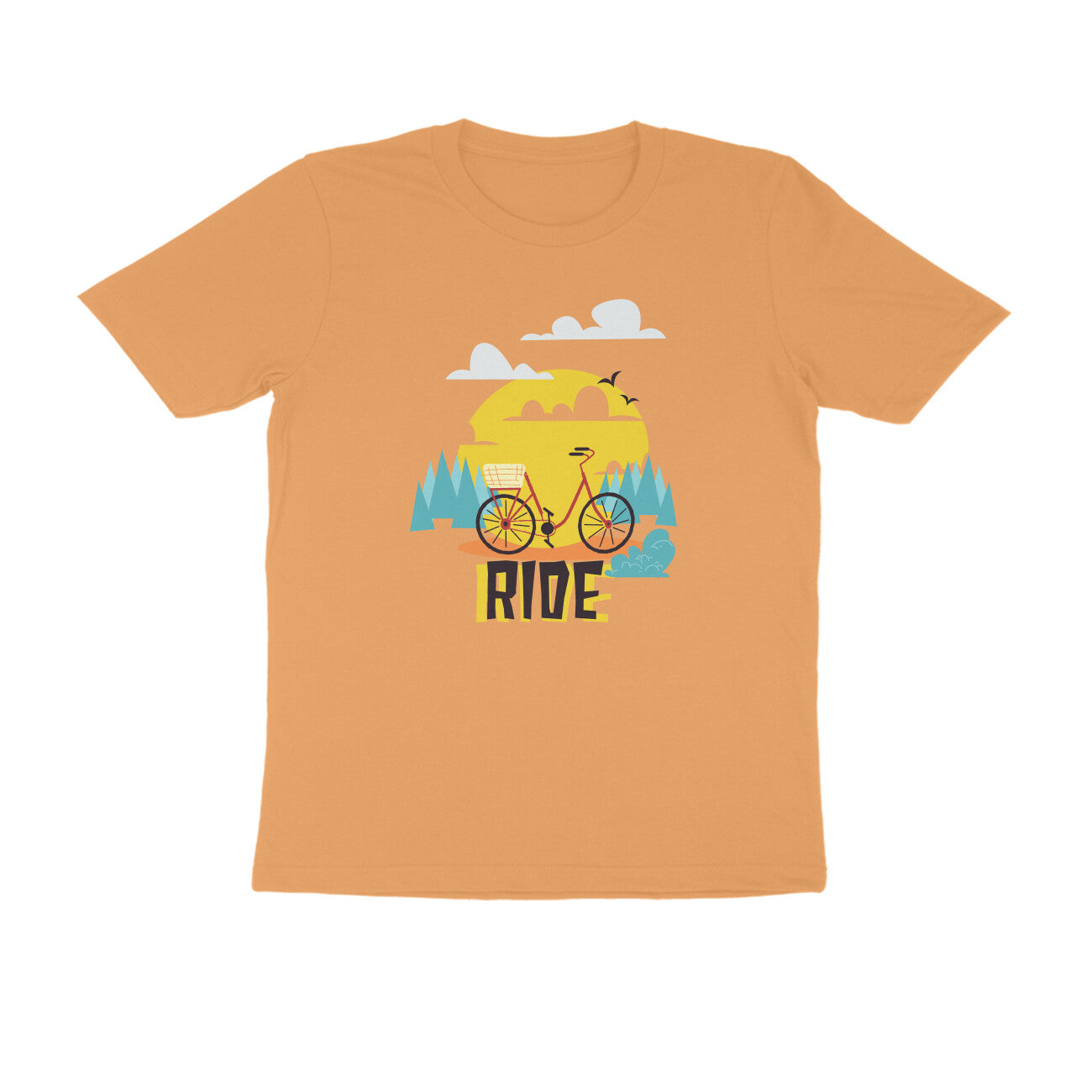 Half Sleeve Round Neck T-Shirt β Ride 2 puraidoprints