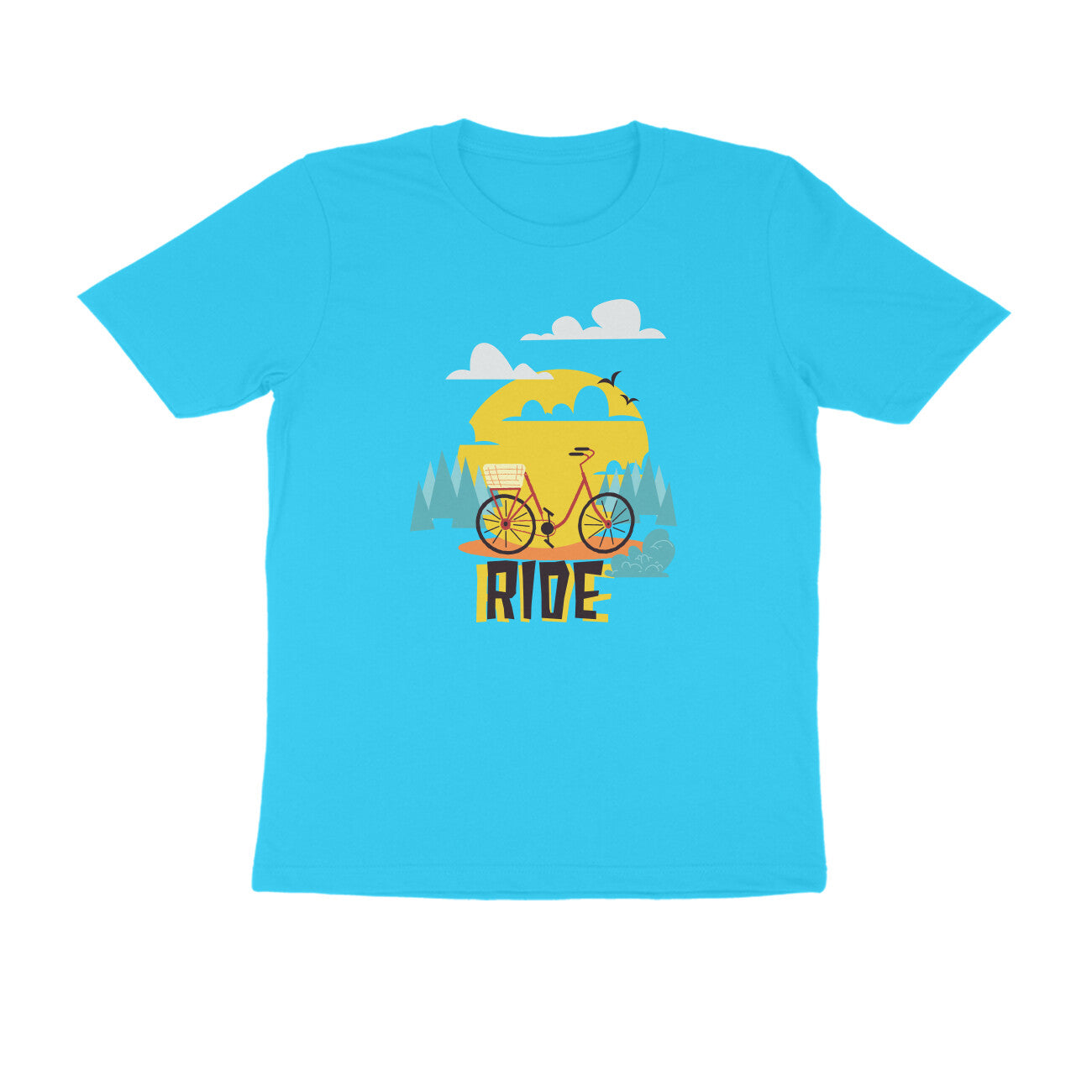 Half Sleeve Round Neck T-Shirt β Ride 2 puraidoprints