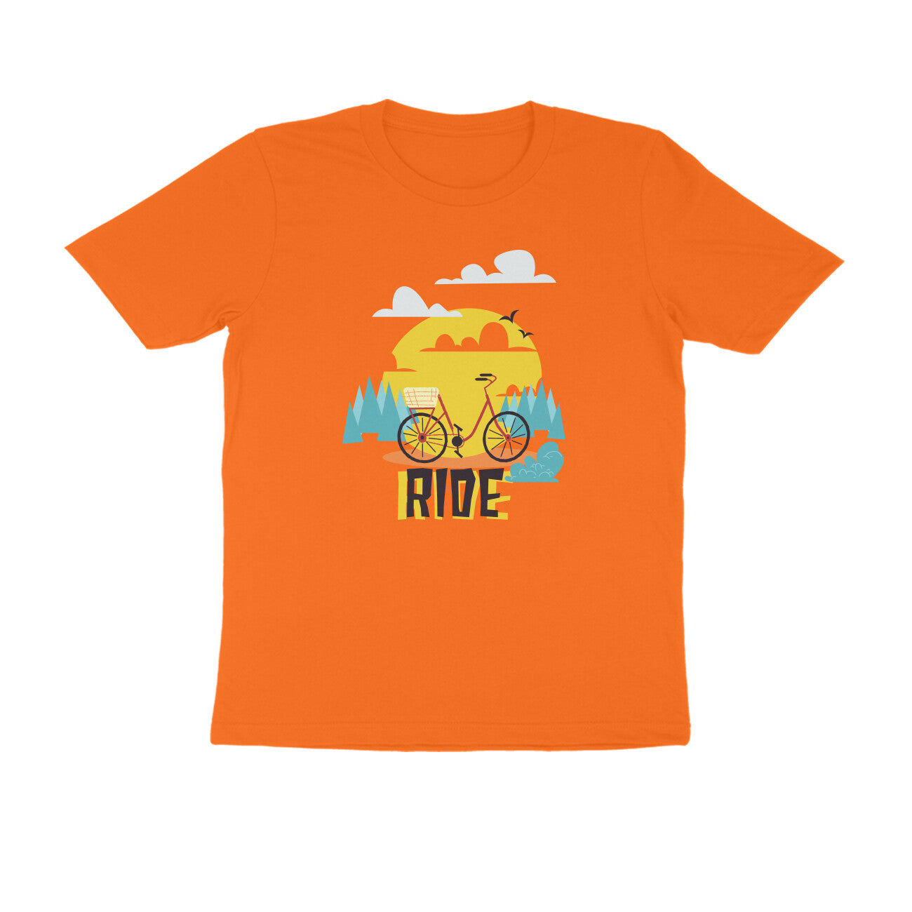 Half Sleeve Round Neck T-Shirt β Ride 2 puraidoprints