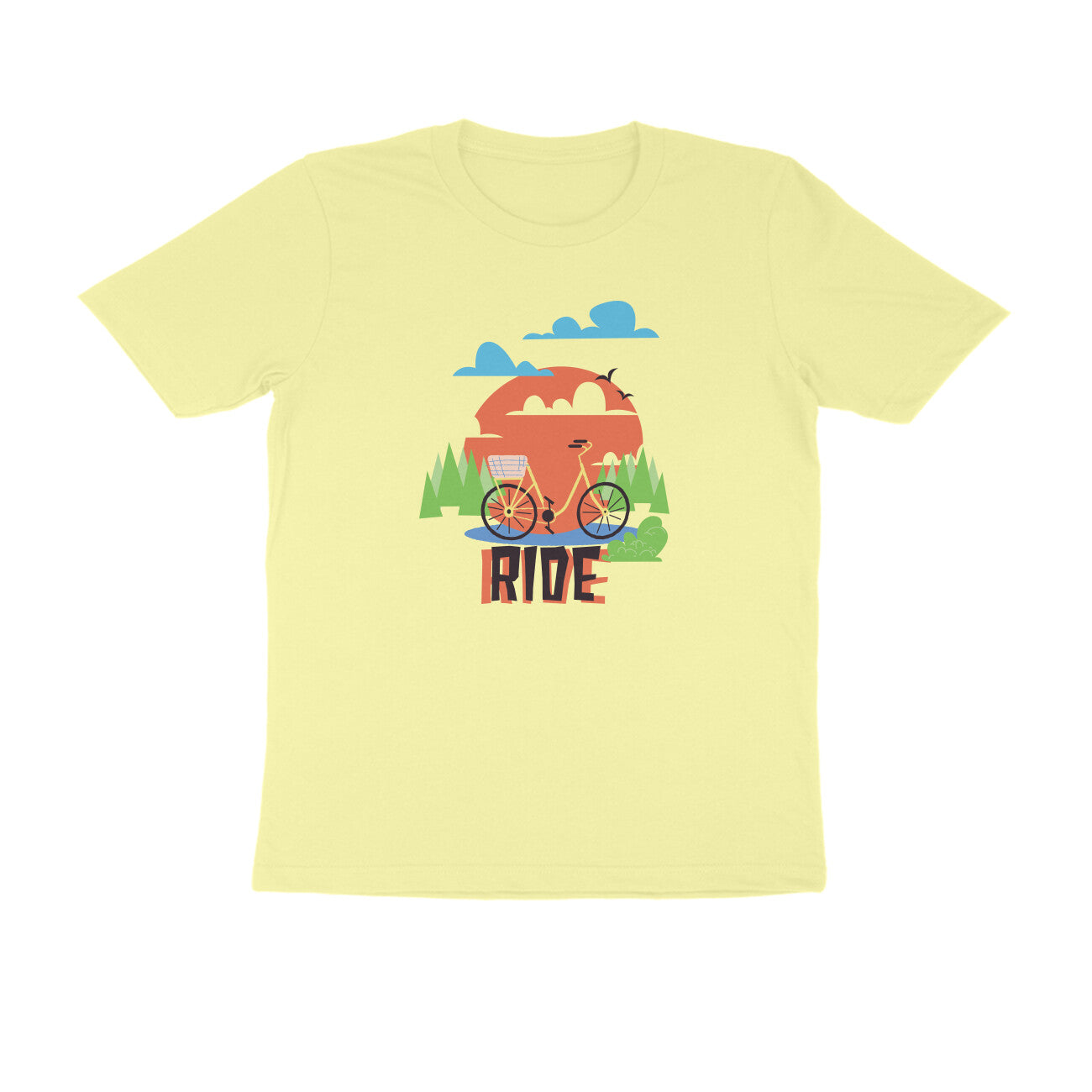 Half Sleeve Round Neck T-Shirt β Ride 3 puraidoprints