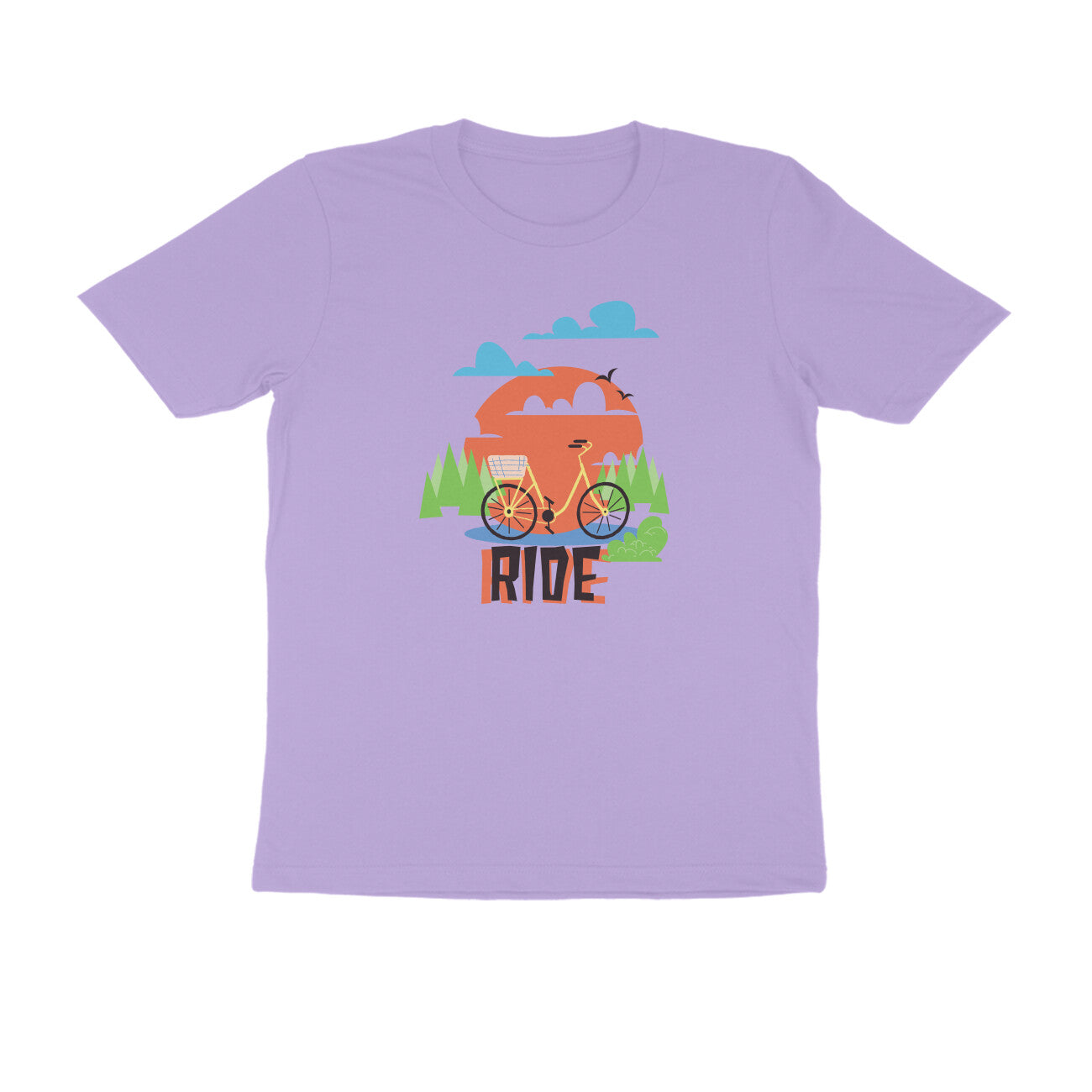 Half Sleeve Round Neck T-Shirt β Ride 3 puraidoprints