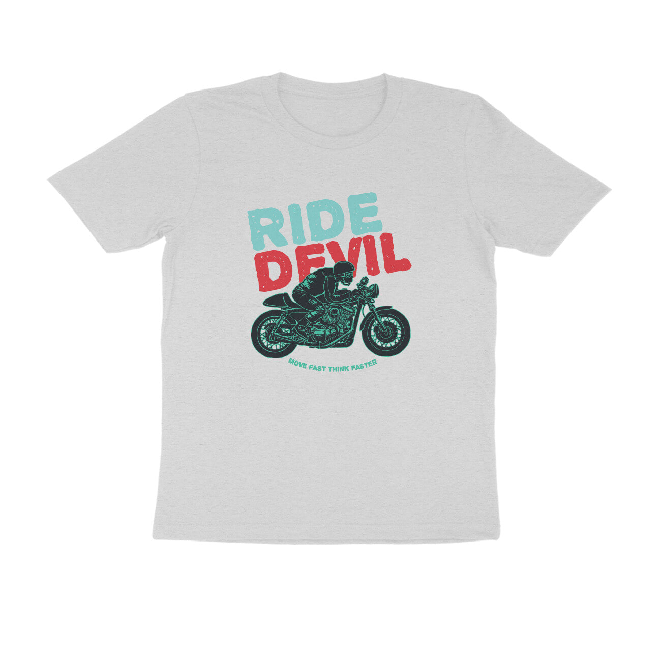 Half Sleeve Round Neck T-Shirt β Ride Devil 3 puraidoprints