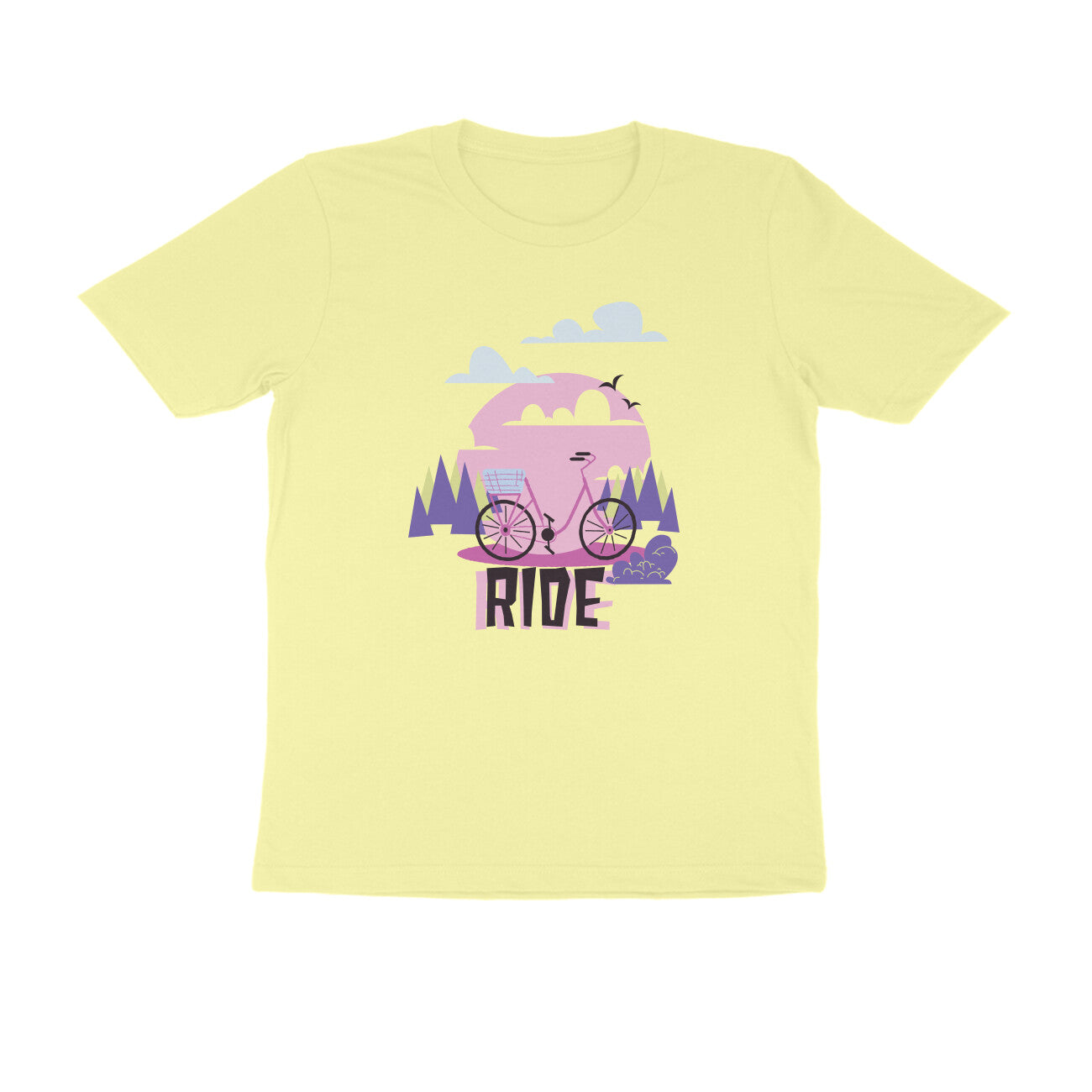 Half Sleeve Round Neck T-Shirt β Ride puraidoprints
