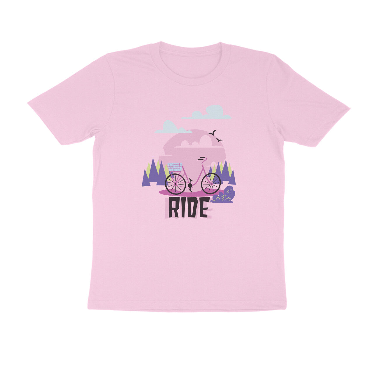 Half Sleeve Round Neck T-Shirt β Ride puraidoprints