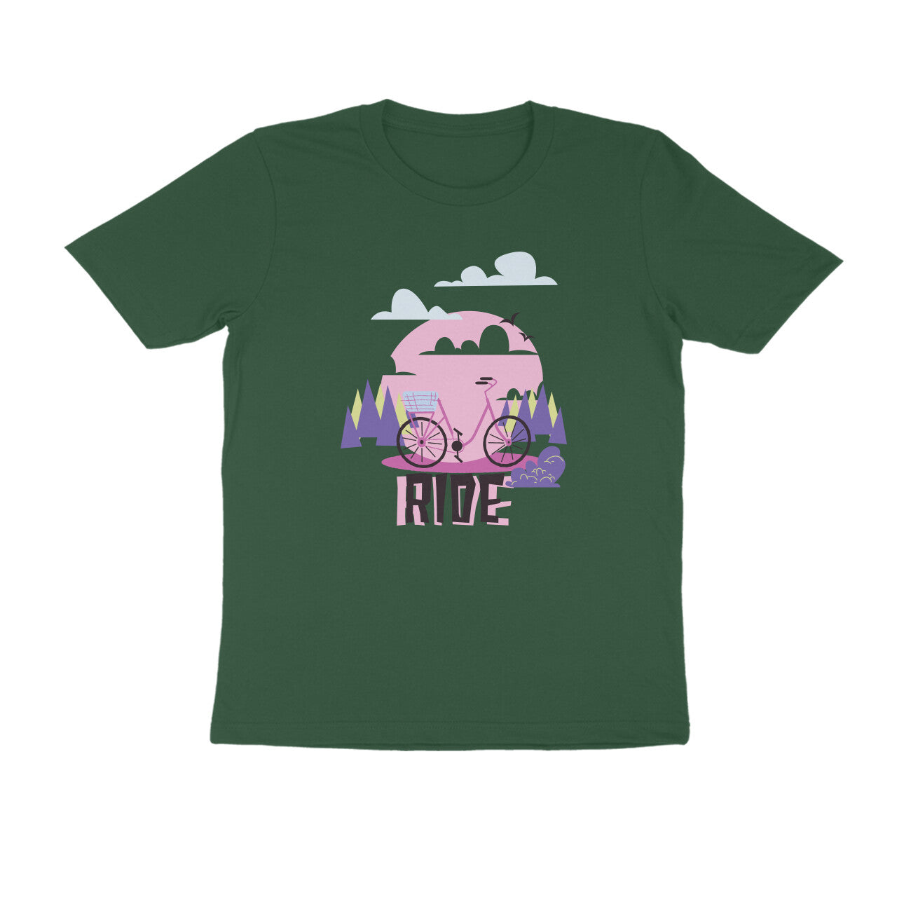 Half Sleeve Round Neck T-Shirt β Ride puraidoprints