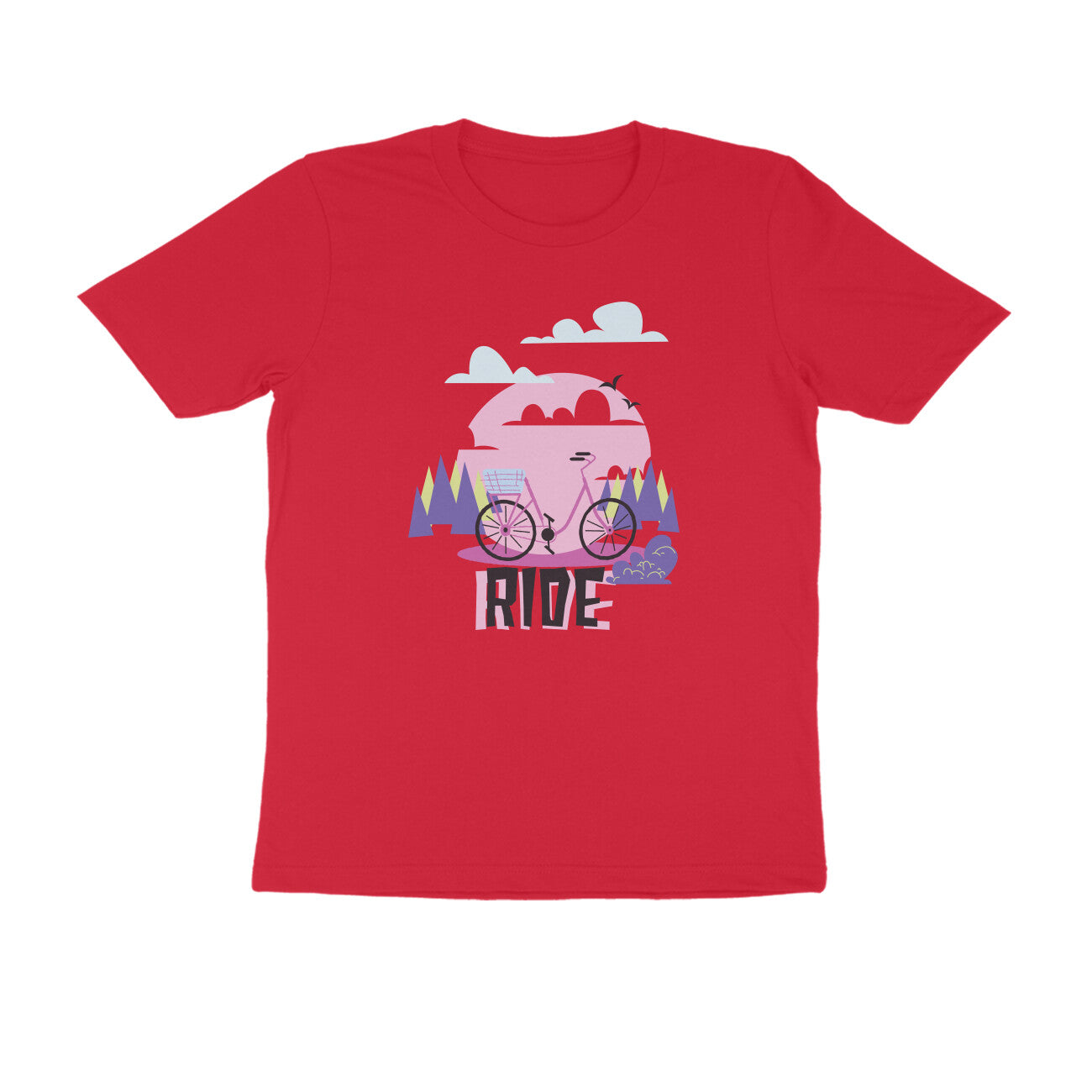 Half Sleeve Round Neck T-Shirt β Ride puraidoprints