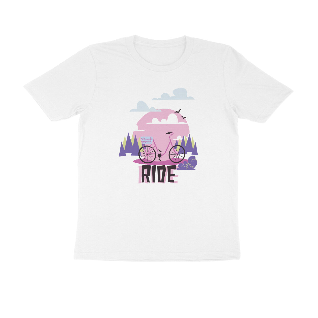 Half Sleeve Round Neck T-Shirt β Ride puraidoprints