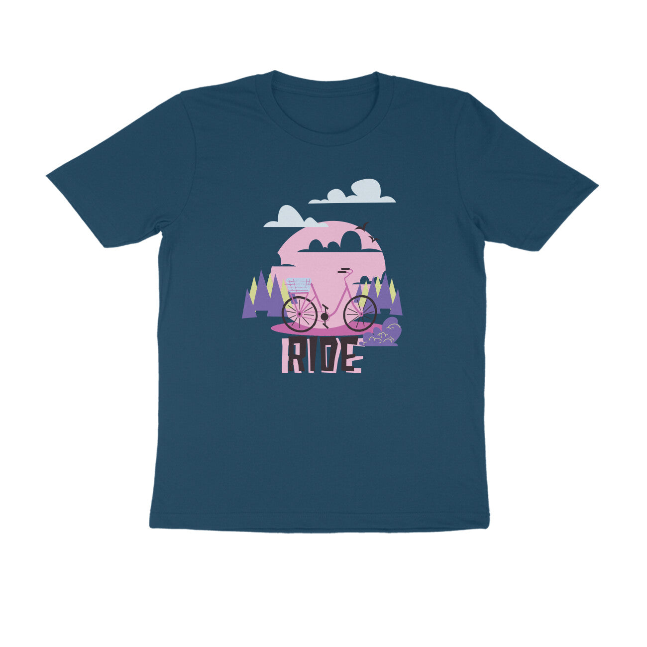 Half Sleeve Round Neck T-Shirt β Ride puraidoprints