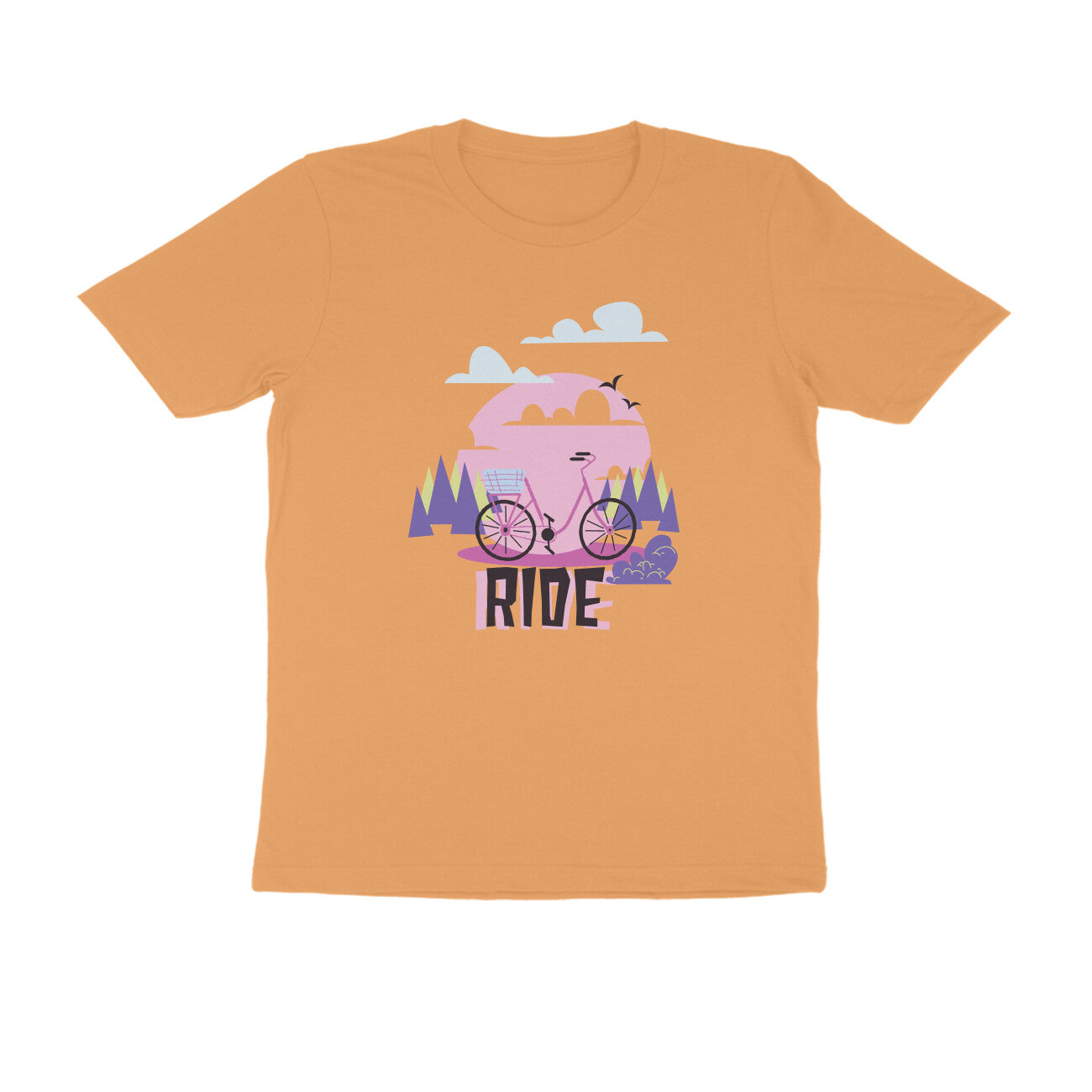 Half Sleeve Round Neck T-Shirt β Ride puraidoprints