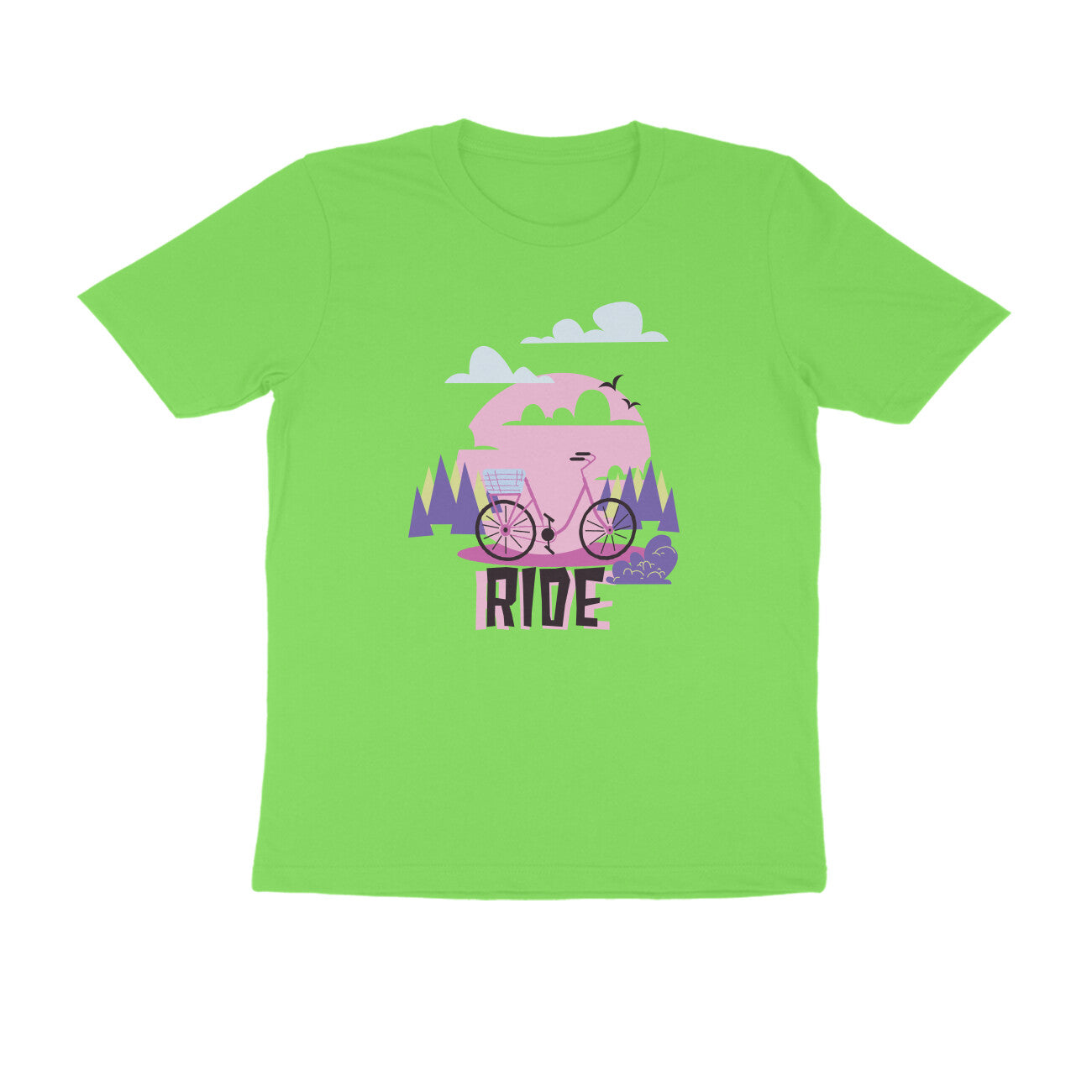 Half Sleeve Round Neck T-Shirt β Ride puraidoprints