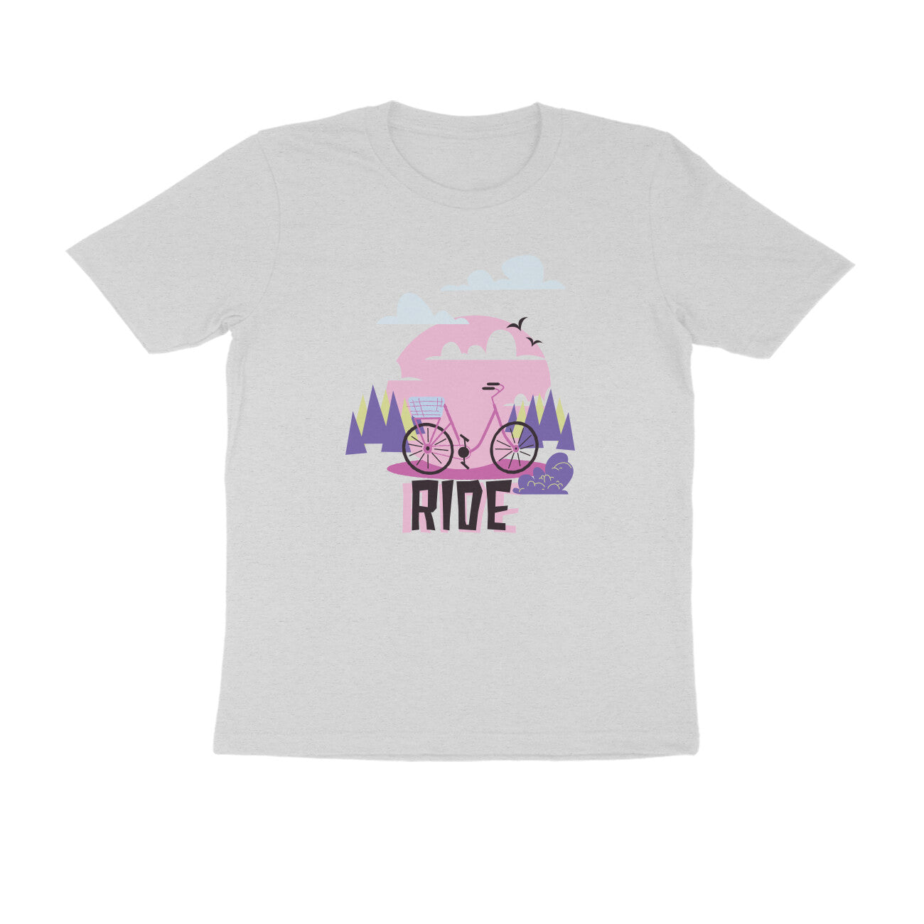 Half Sleeve Round Neck T-Shirt β Ride puraidoprints