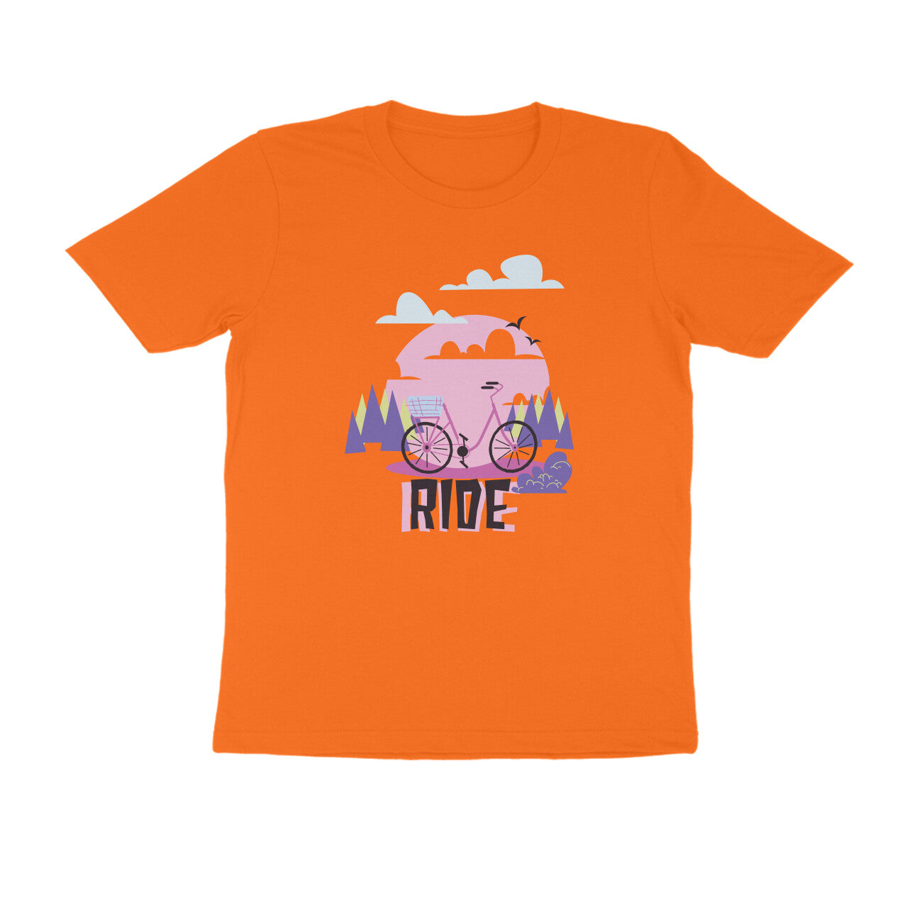 Half Sleeve Round Neck T-Shirt β Ride puraidoprints