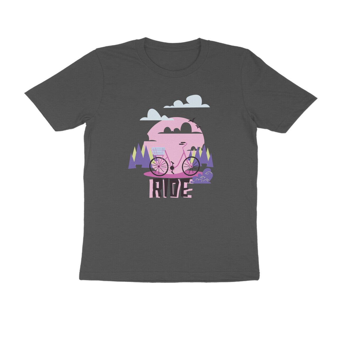 Half Sleeve Round Neck T-Shirt β Ride puraidoprints
