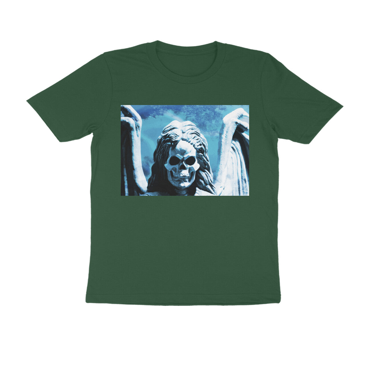Half Sleeve Round Neck T-Shirt β Skeleton puraidoprints