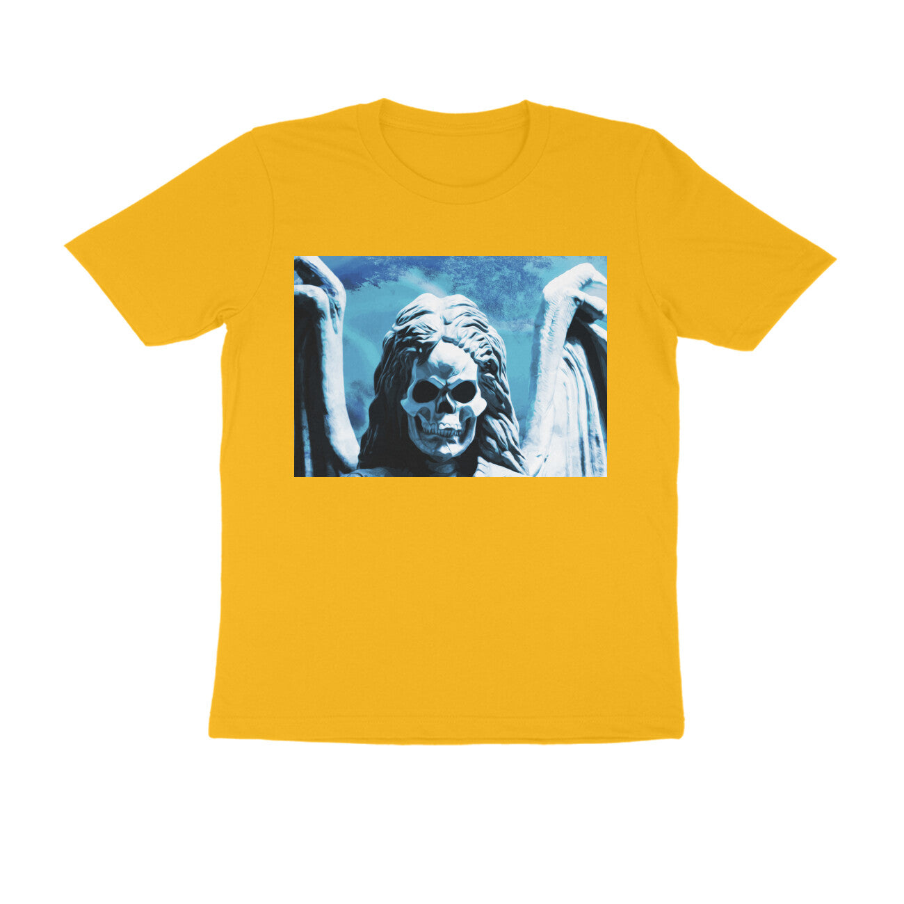 Half Sleeve Round Neck T-Shirt β Skeleton puraidoprints
