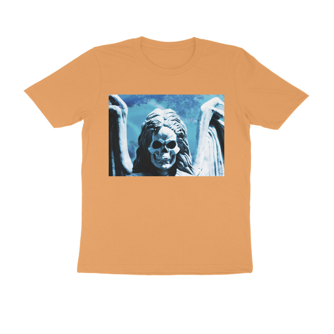 Half Sleeve Round Neck T-Shirt β Skeleton puraidoprints