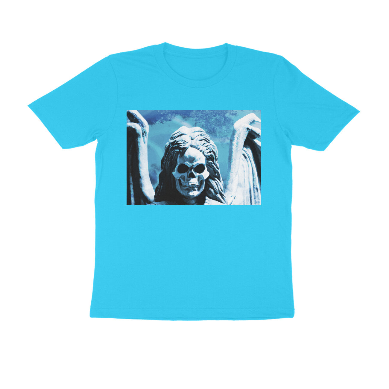Half Sleeve Round Neck T-Shirt β Skeleton puraidoprints