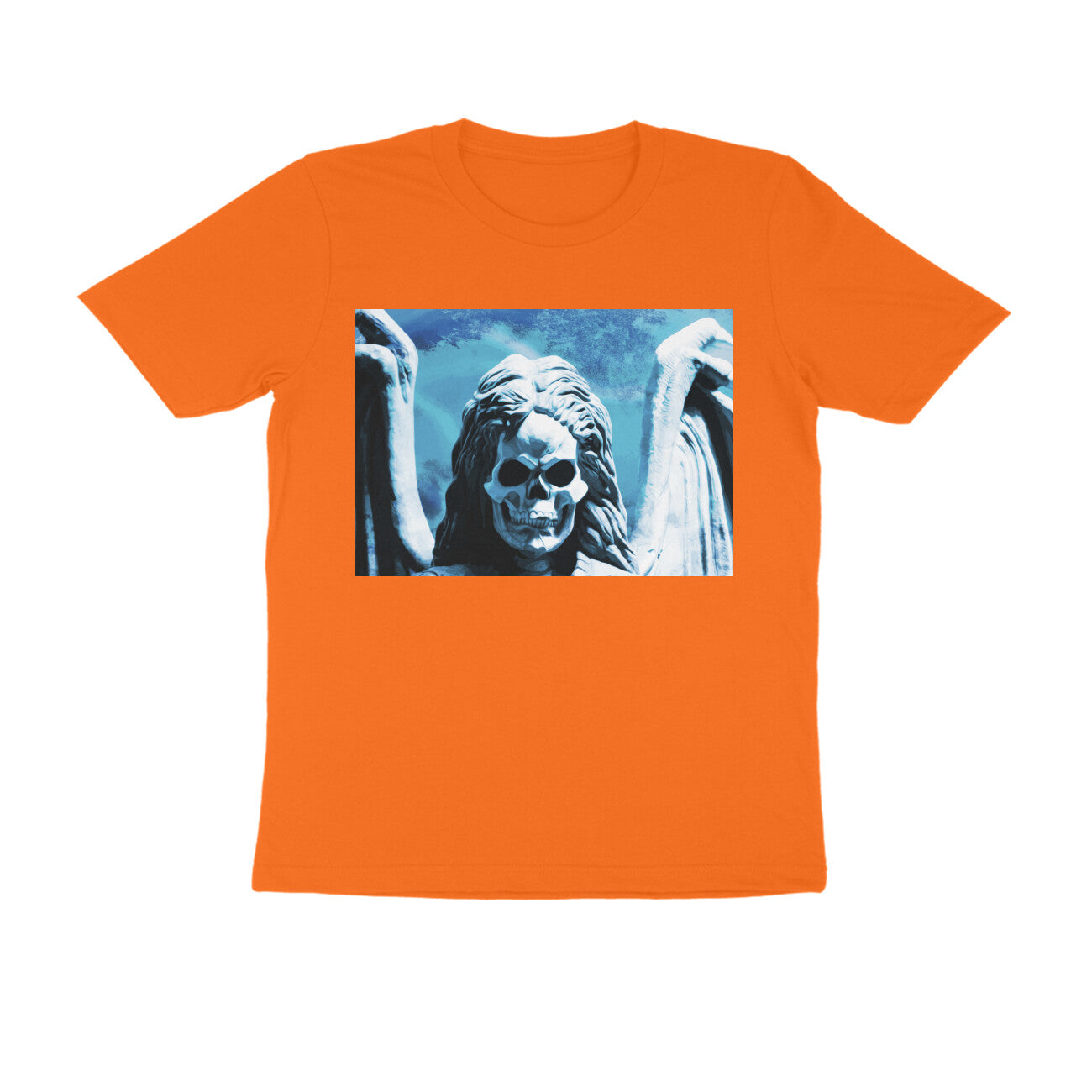 Half Sleeve Round Neck T-Shirt β Skeleton puraidoprints