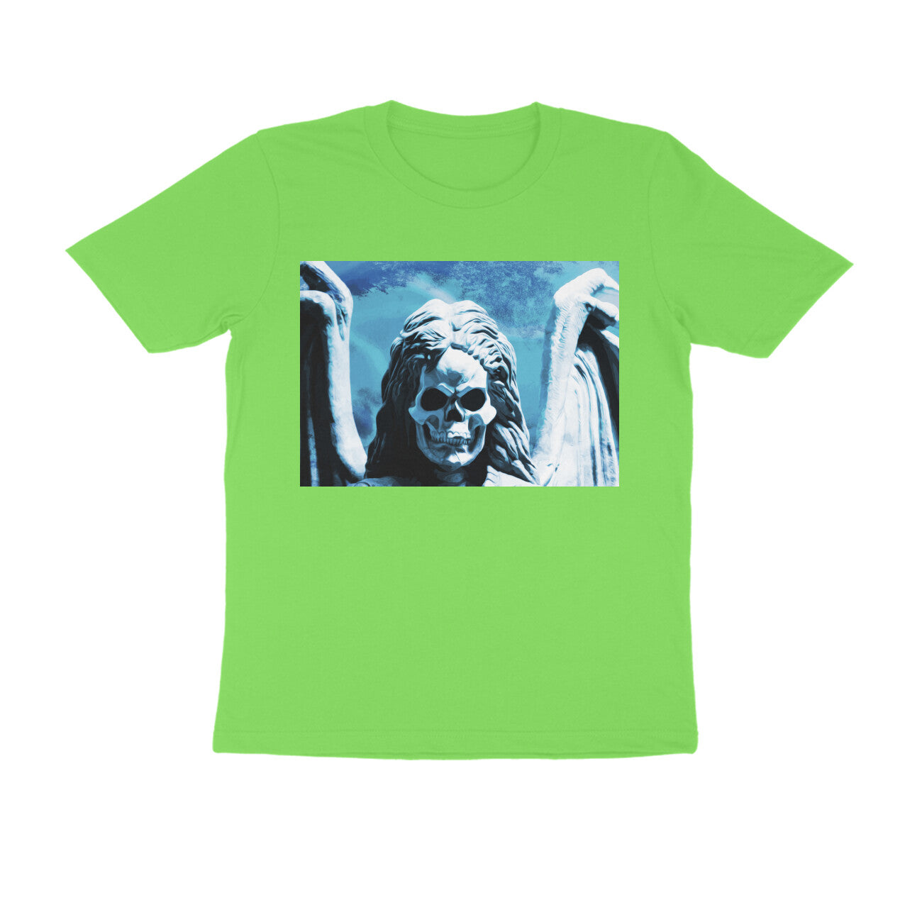 Half Sleeve Round Neck T-Shirt β Skeleton puraidoprints
