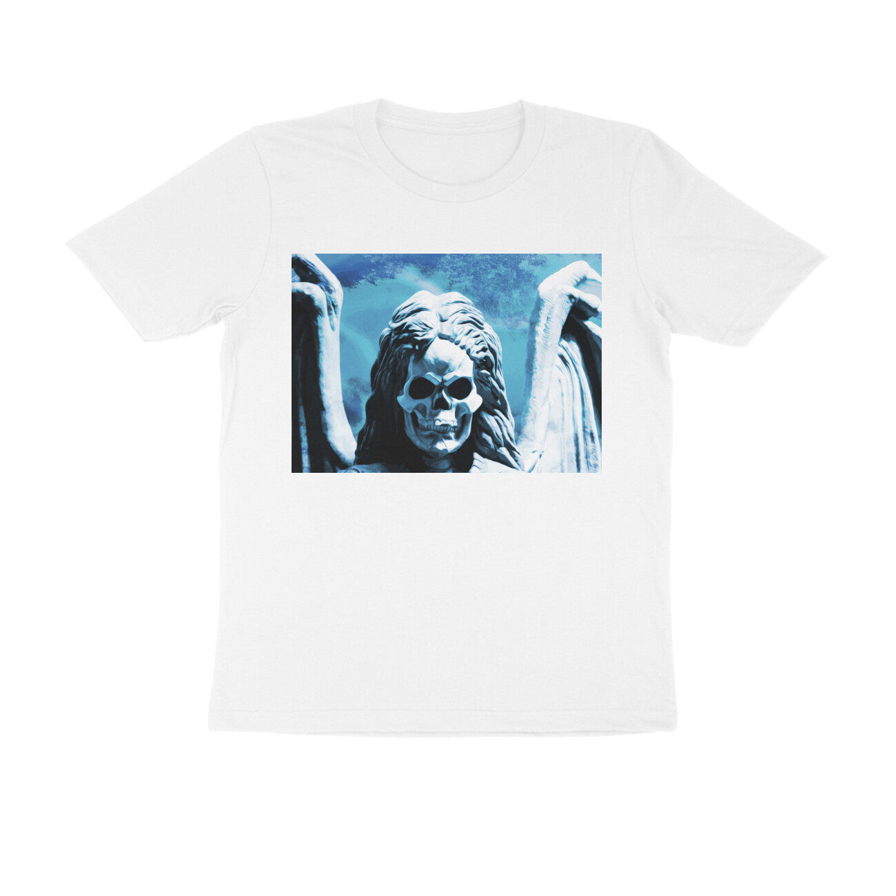 Half Sleeve Round Neck T-Shirt β Skeleton puraidoprints
