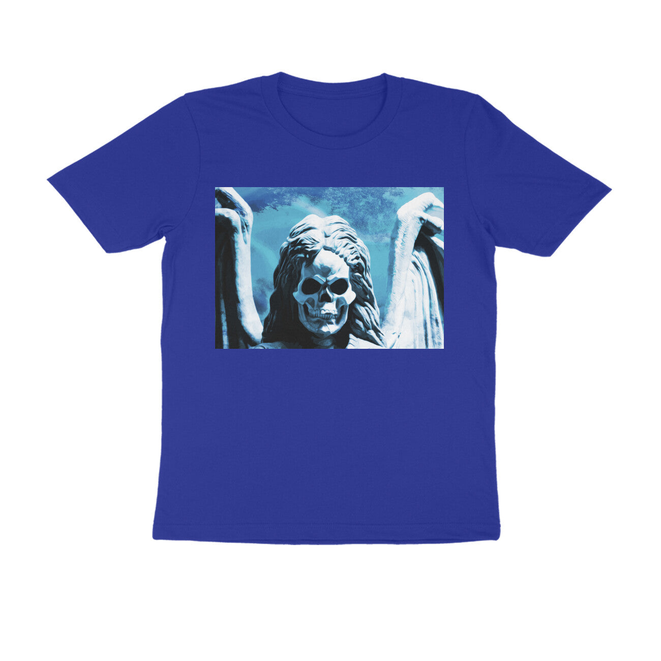 Half Sleeve Round Neck T-Shirt β Skeleton puraidoprints