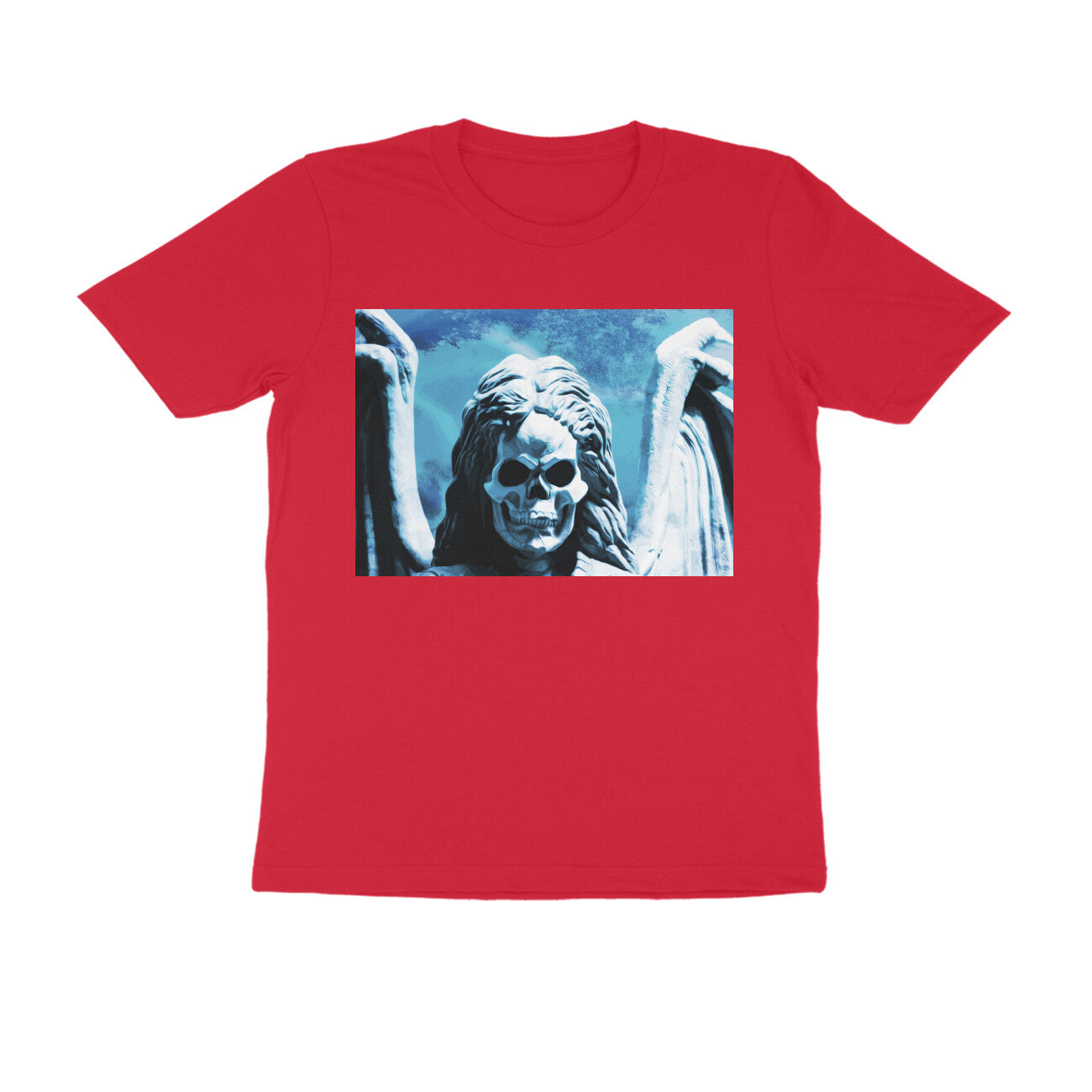Half Sleeve Round Neck T-Shirt β Skeleton puraidoprints