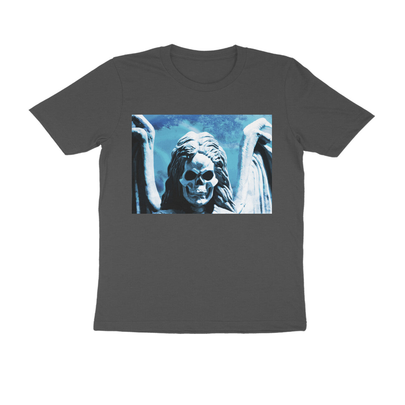 Half Sleeve Round Neck T-Shirt β Skeleton puraidoprints