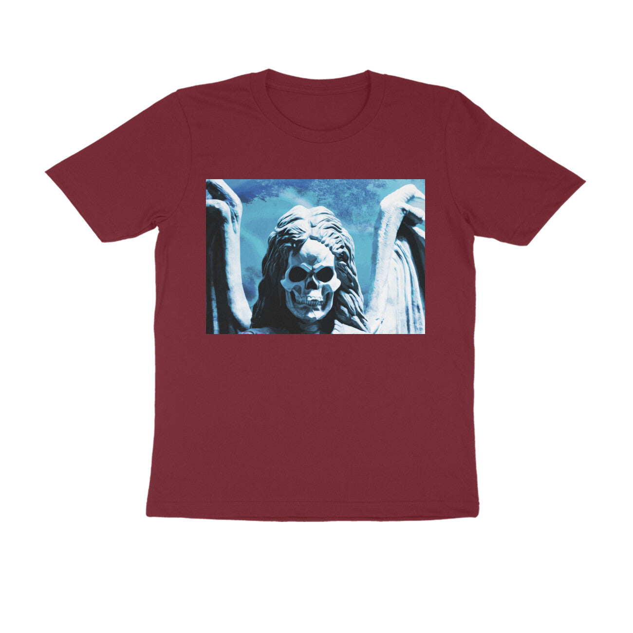 Half Sleeve Round Neck T-Shirt β Skeleton puraidoprints
