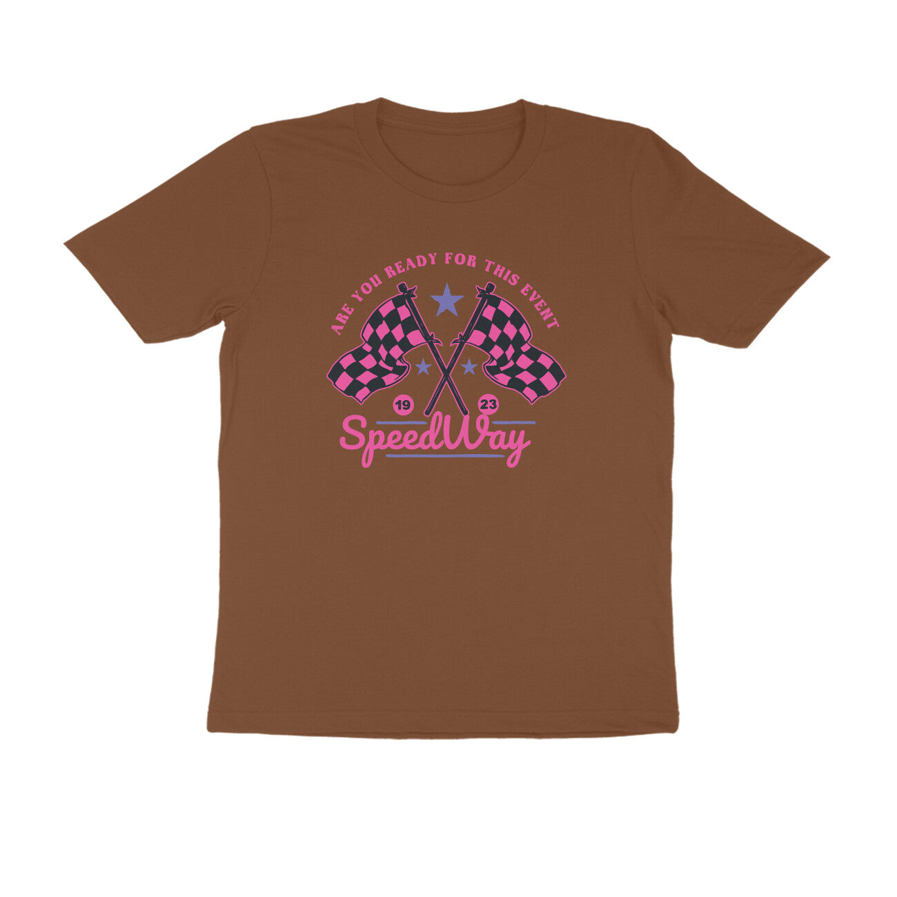 Half Sleeve Round Neck T-Shirt β Speedway 2 puraidoprints