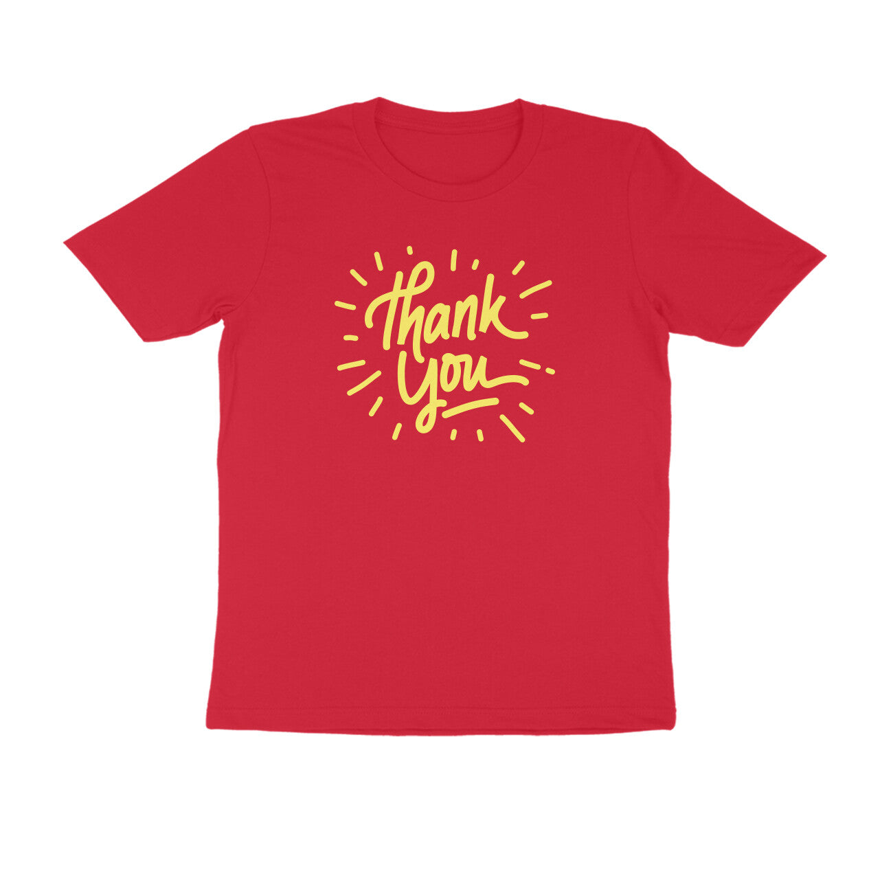 Half Sleeve Round Neck T-Shirt β Thank you 2 puraidoprints