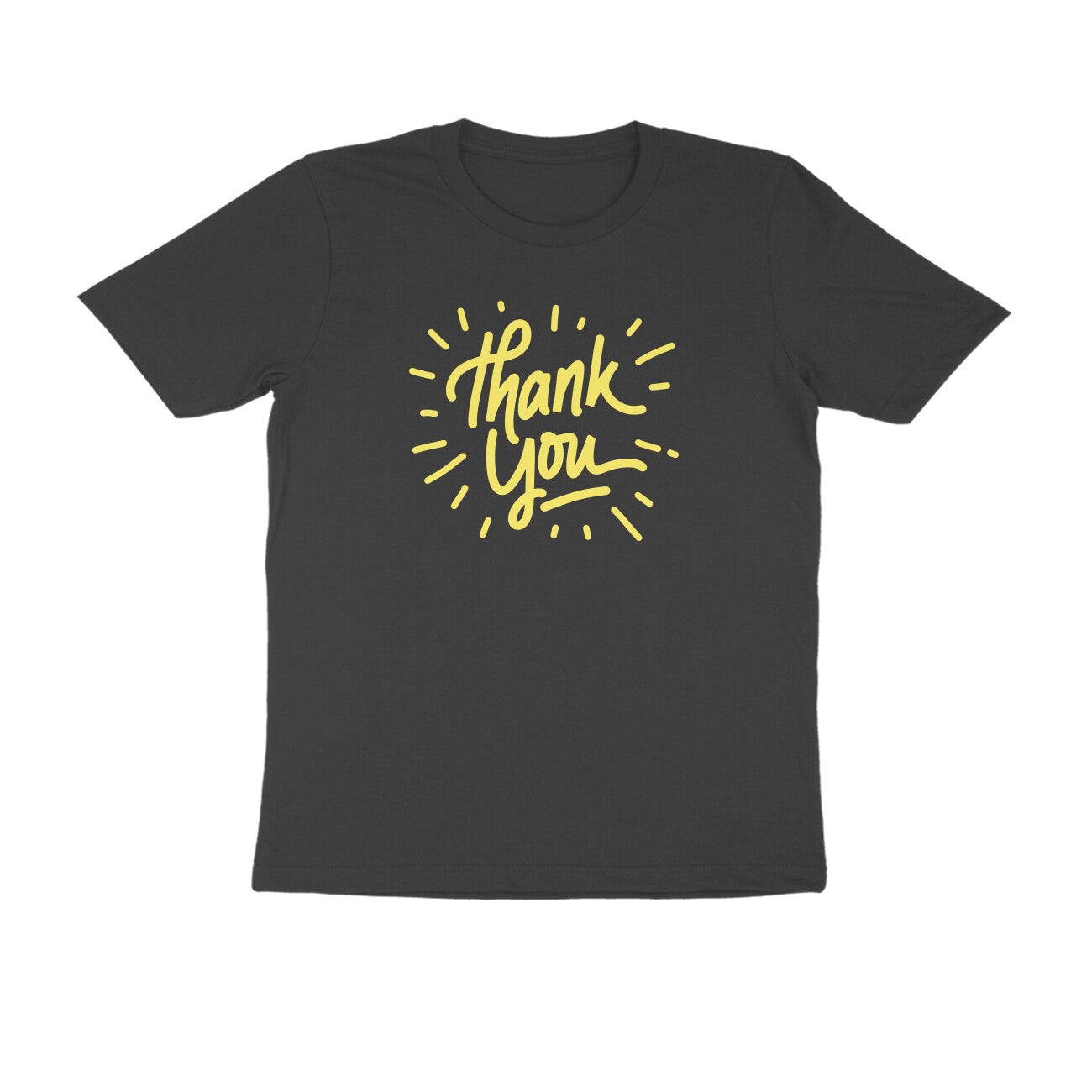 Half Sleeve Round Neck T-Shirt β Thank you 2 puraidoprints