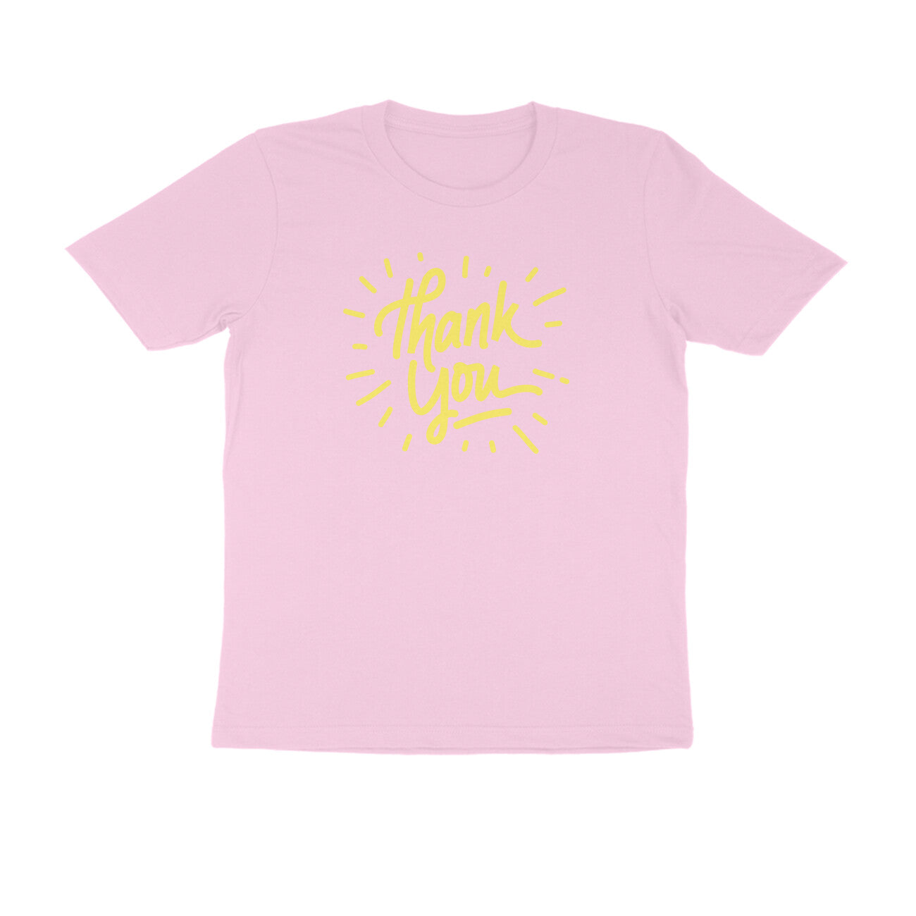 Half Sleeve Round Neck T-Shirt β Thank you 2 puraidoprints