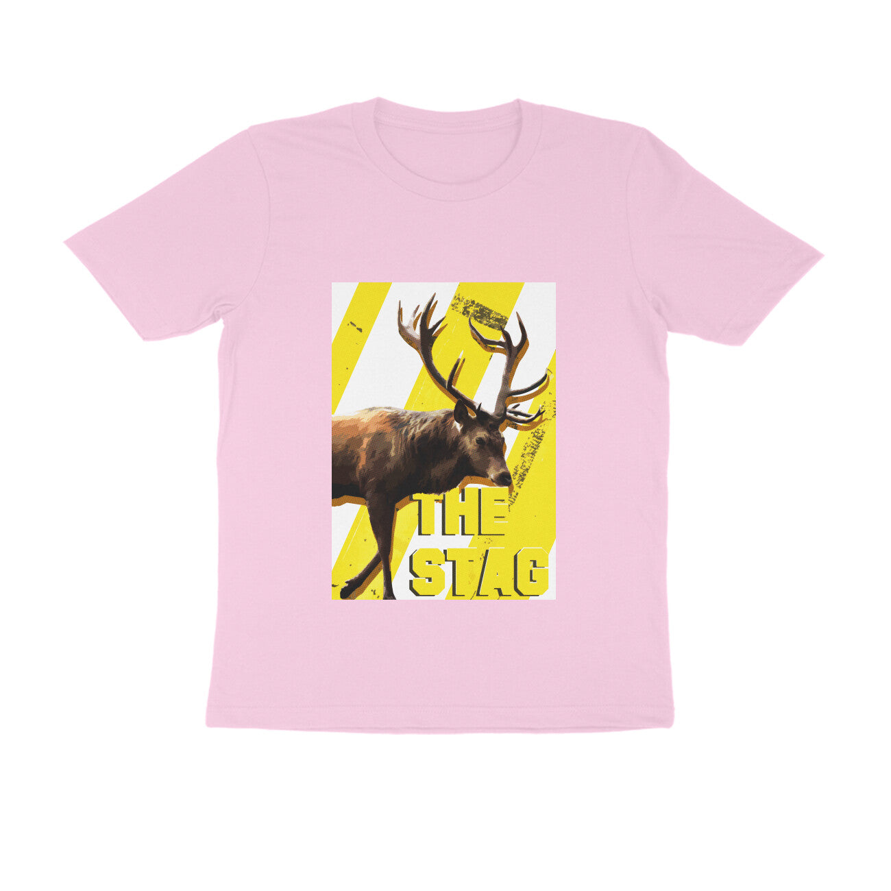 Half Sleeve Round Neck T-Shirt β The Stag puraidoprints